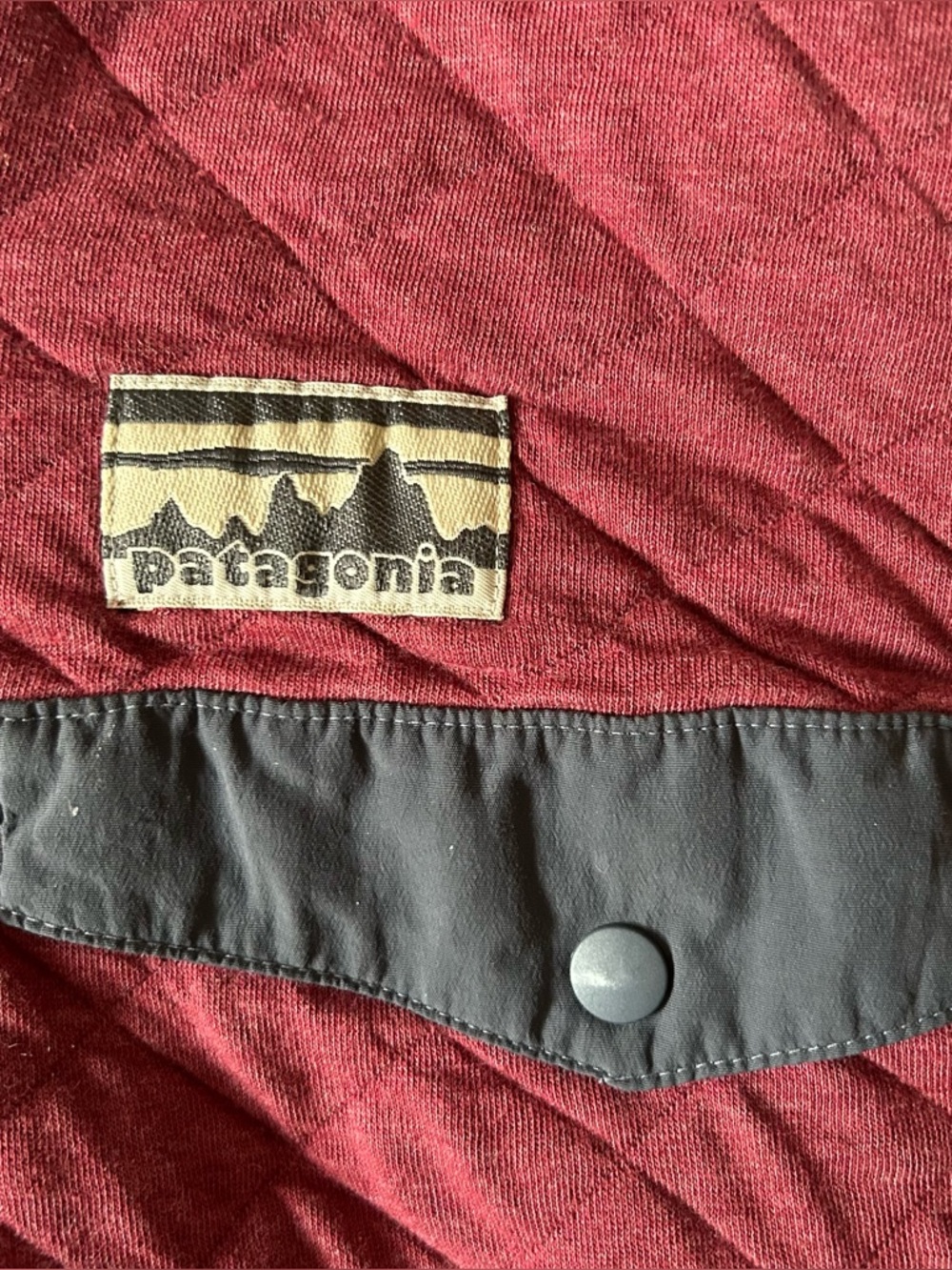 Patagonia Organic Cotton Quilted Pullover - M - Soft - Picture 3 of 7